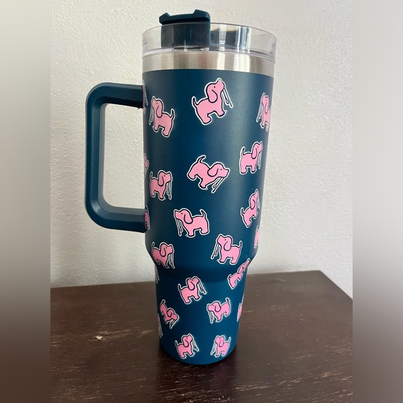 Puppy Love 40oz Stainless Steel Logo Tumbler - Picture 2 of 7